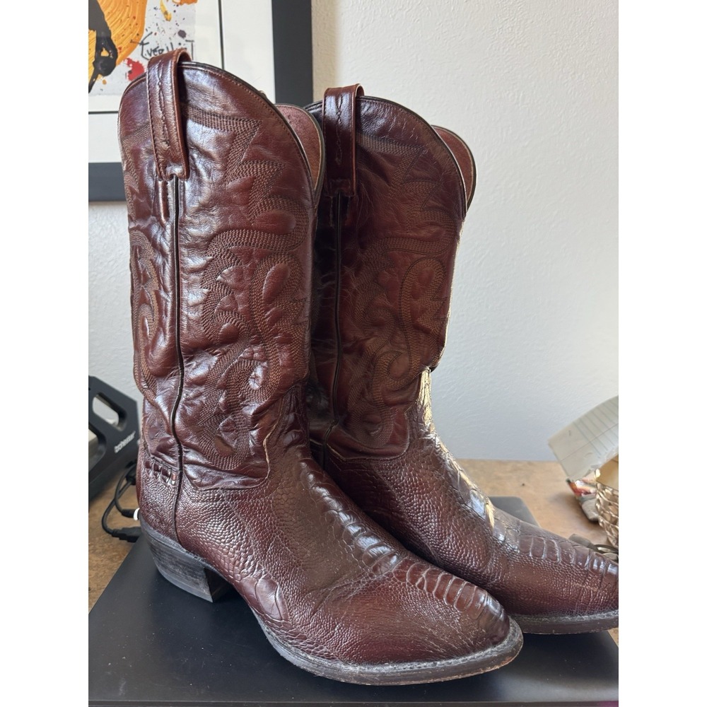 Dan Post Ostrich? Boots. 9 D